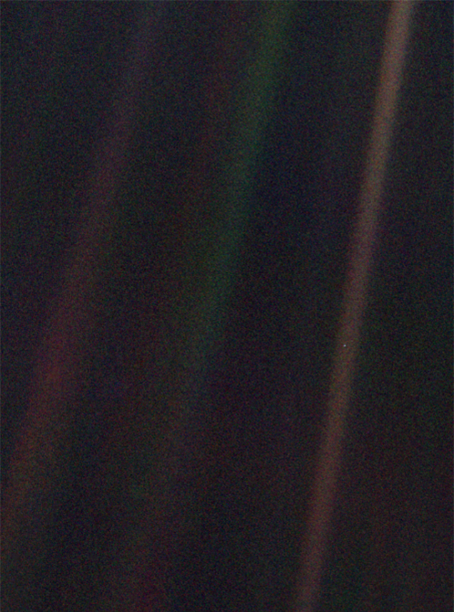 Pale Blue Dot Photo The Word Of Ward