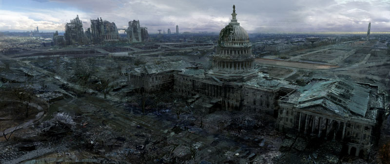 The Capitol wasteland