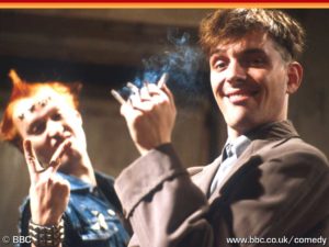 Rik Mayall in the Young ONes
