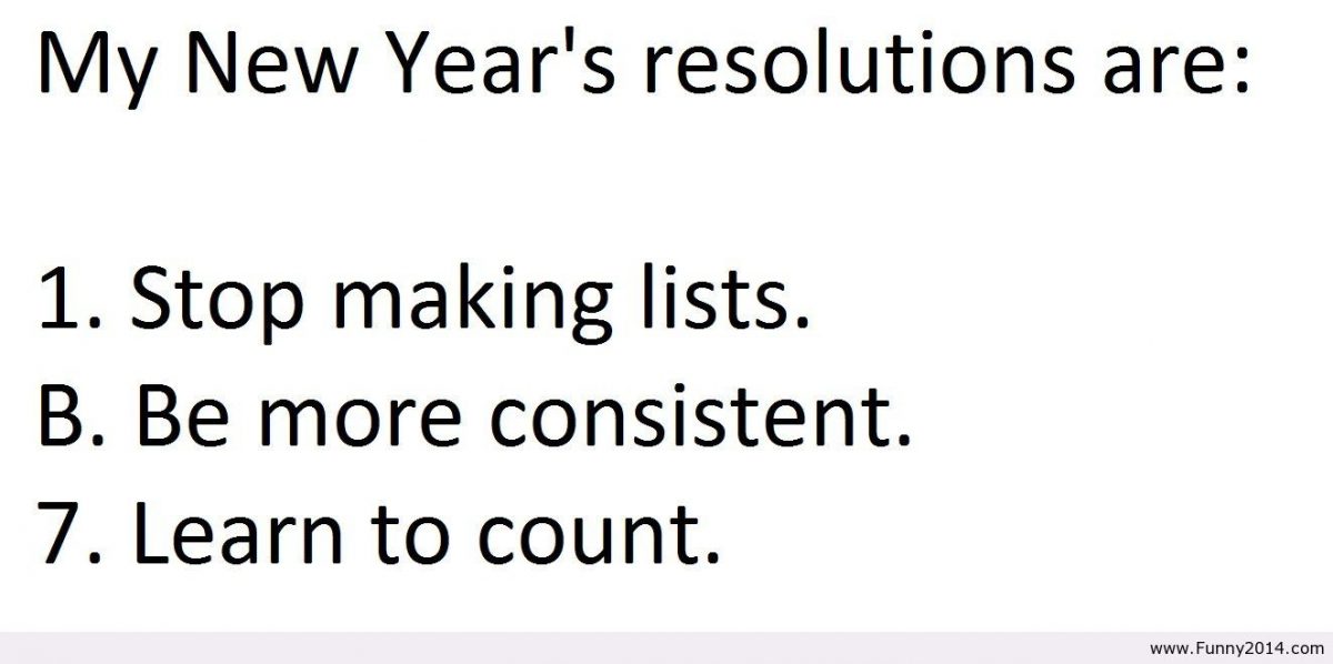 Funny new years resolutions hilarious 2021 images New Year Resolutions are easy to keep - The Word of Ward