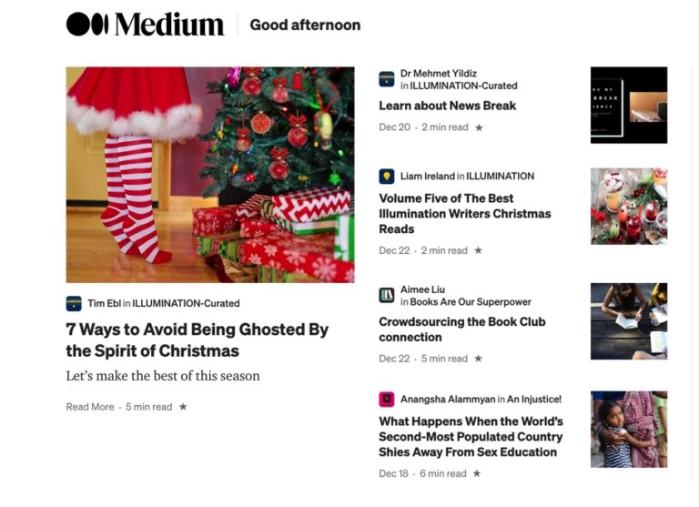 Medium is suddenly better for me than Fiverr