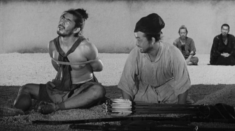 Rashomon by Akira Kurosawa is awesome & on YouTube