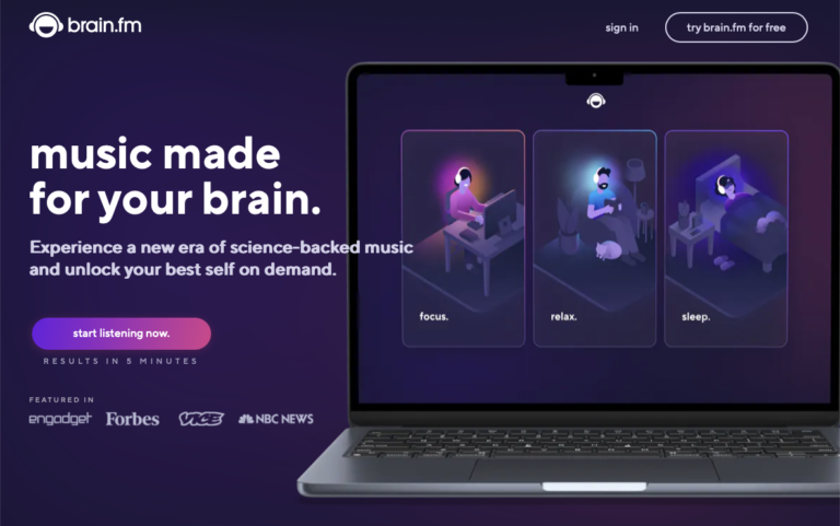 Brain.fm for writers and creative types