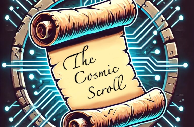 New Substack, The Cosmic Scroll, is essential reading