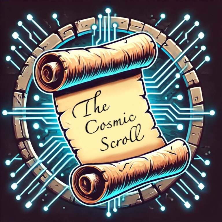 New Substack, The Cosmic Scroll, is essential reading