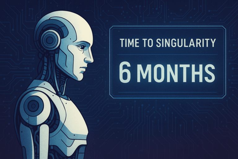 Is The Singularity just 6 Months Away? Some experts think so. Time to panic?