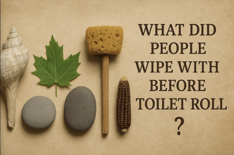 What Did People Wipe With In The Past And Why Is The World Moving Beyond Toilet Paper?