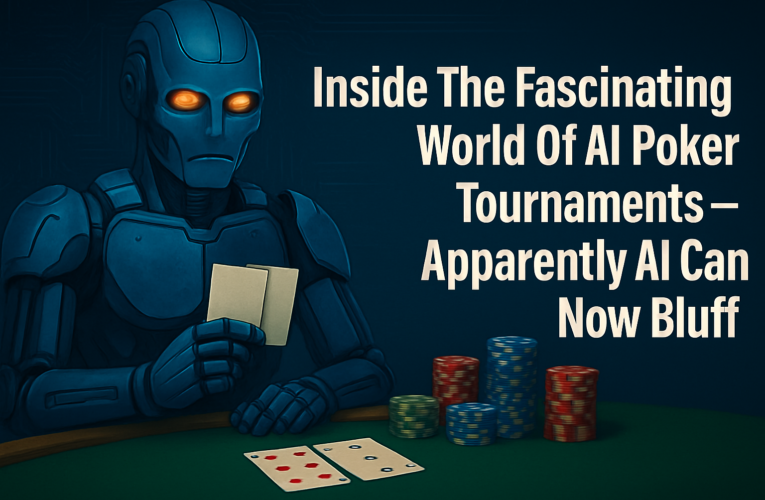 Inside The Fascinating World Of AI Poker Tournaments – Apparently AI Can Now Bluff
