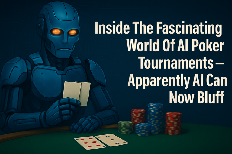 Inside The Fascinating World Of AI Poker Tournaments – Apparently AI Can Now Bluff