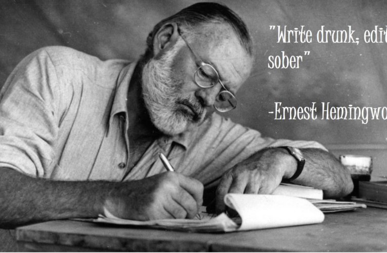 Do Writers Really Work Better Drunk? Should you ‘Write Drunk, Edit Sober’?